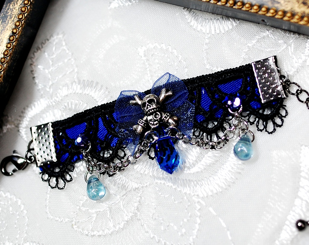 【2/8㈰21:30から販売予定】ゴシックスカルチョーカー