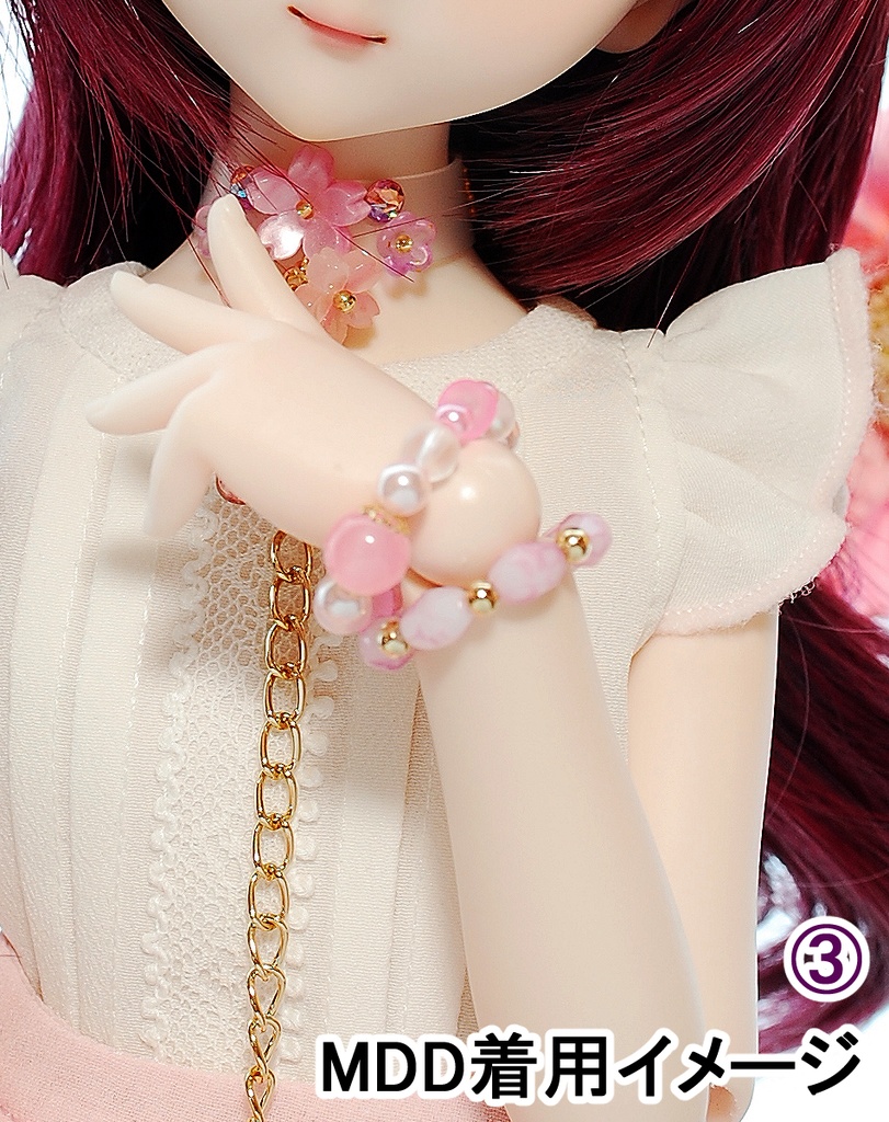 【3/1(日)20時から販売】桜ブレスレット