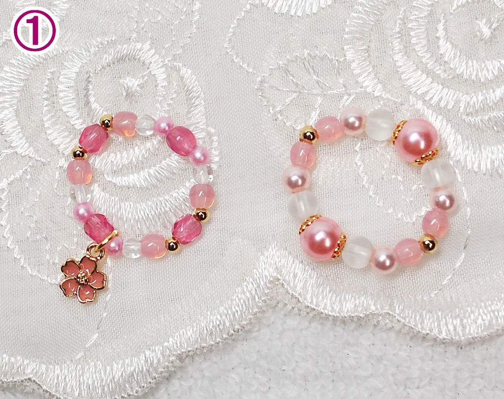 【3/1(日)20時から販売】桜ブレスレット