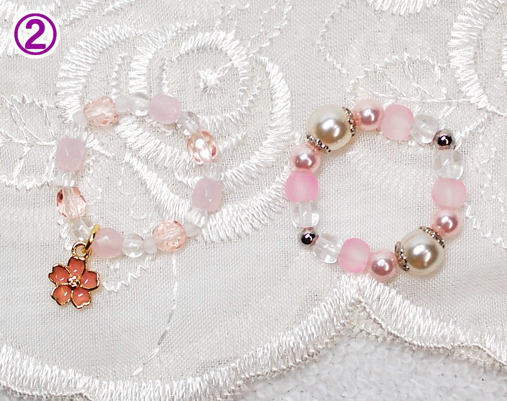 【3/1(日)20時から販売】桜ブレスレット