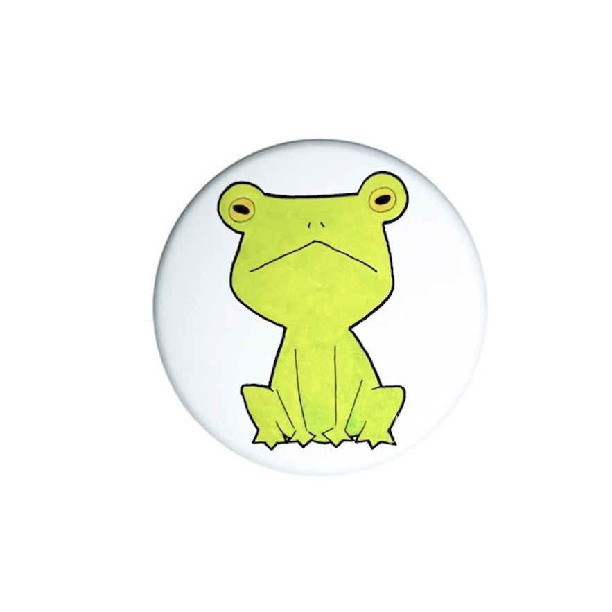 【缶バッジ】イラスト 水彩 アナログ