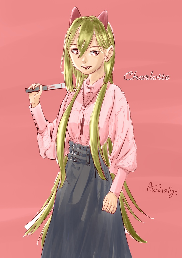 シャロさん缶バッジ 和装ver.