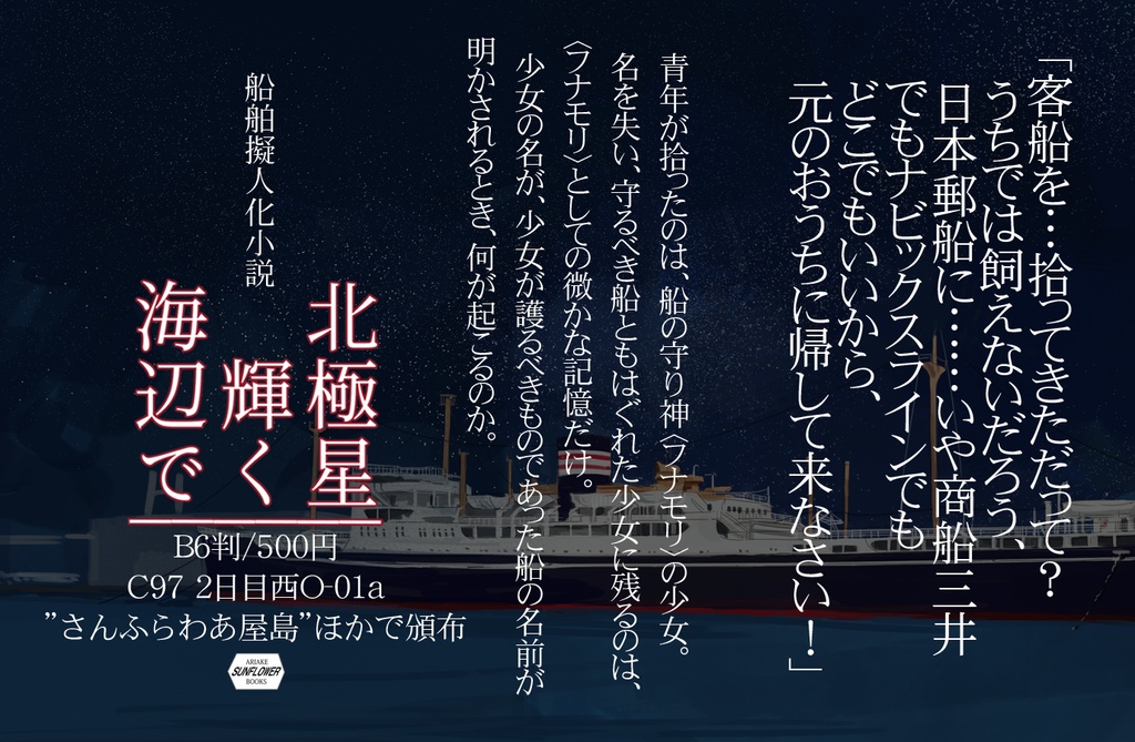 北極星輝く海辺で