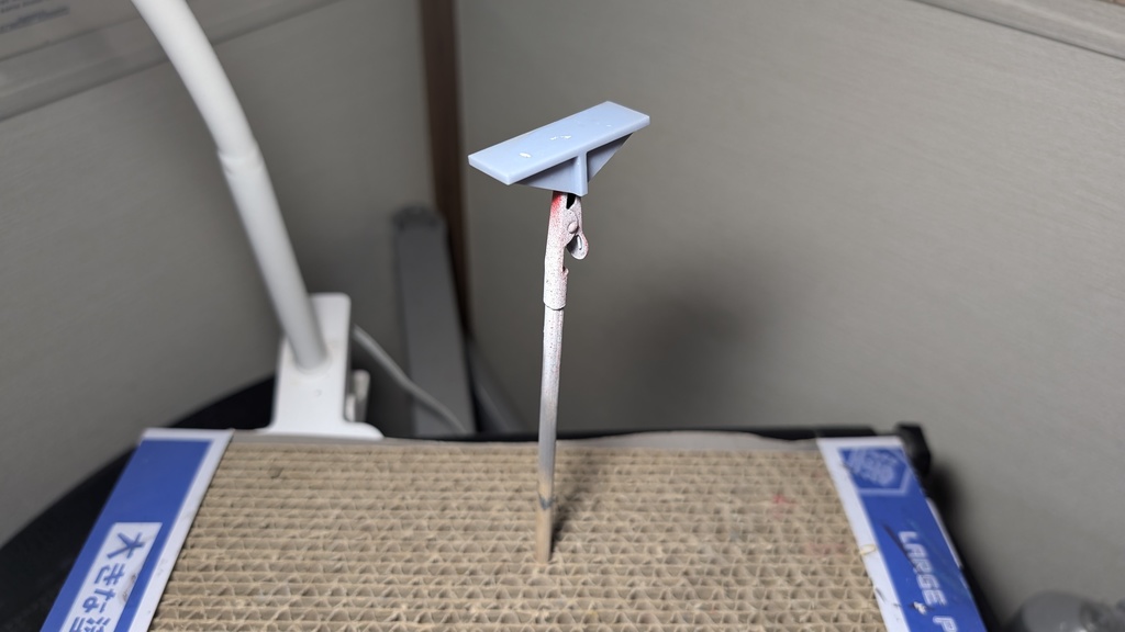 小型車両塗装ジグ