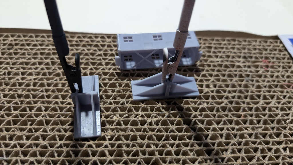 小型車両塗装ジグ