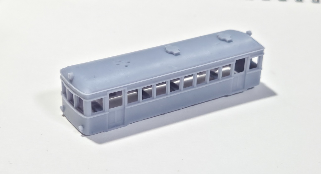 12m級自由形電車A・荷物電車Aキット