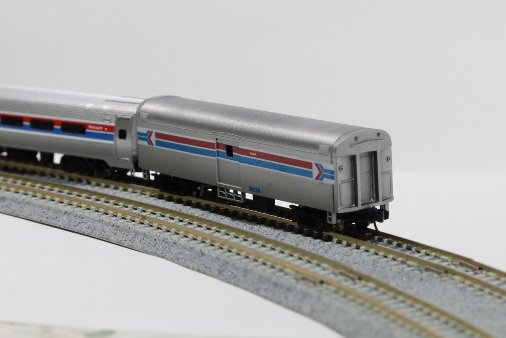 Amtrak 50' streamlined baggage car