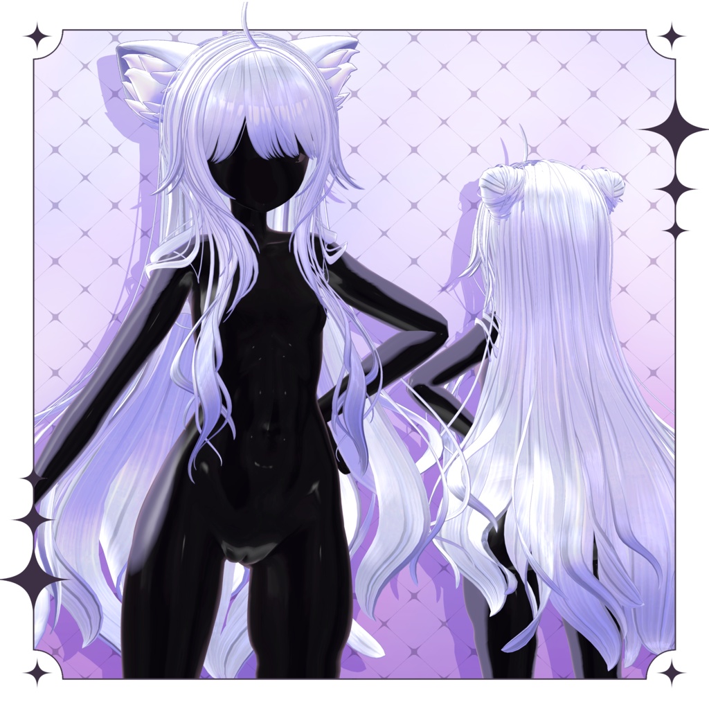 🐱ねこねこへあー🐱 ≪10アバター対応≫