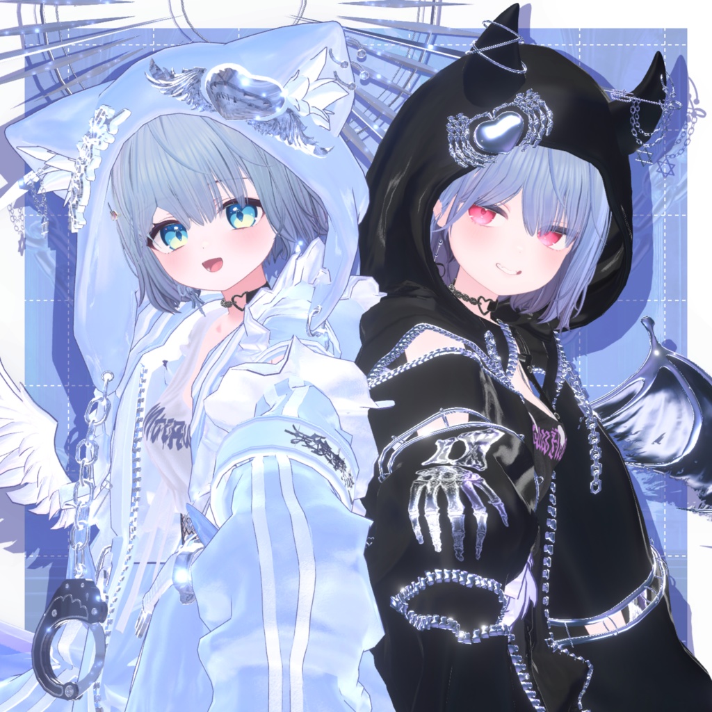 ✦天使執行ぱーかー✦【9アバター対応】