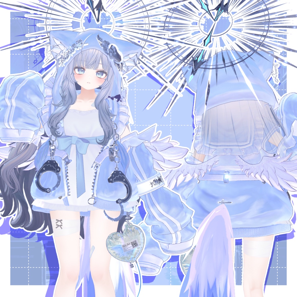 ✦天使執行ぱーかー✦【9アバター対応】