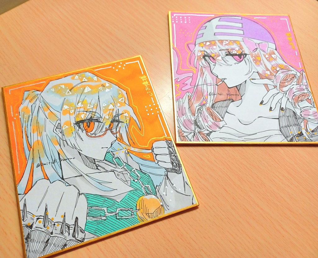 wrwrd🧡お嬢様色紙