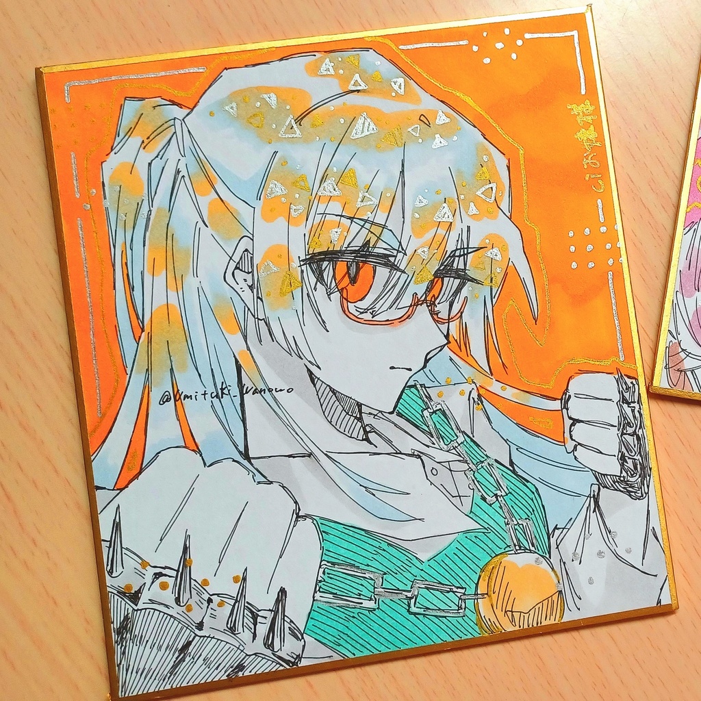 wrwrd🧡お嬢様色紙 - pokiwanosyoppu - BOOTH