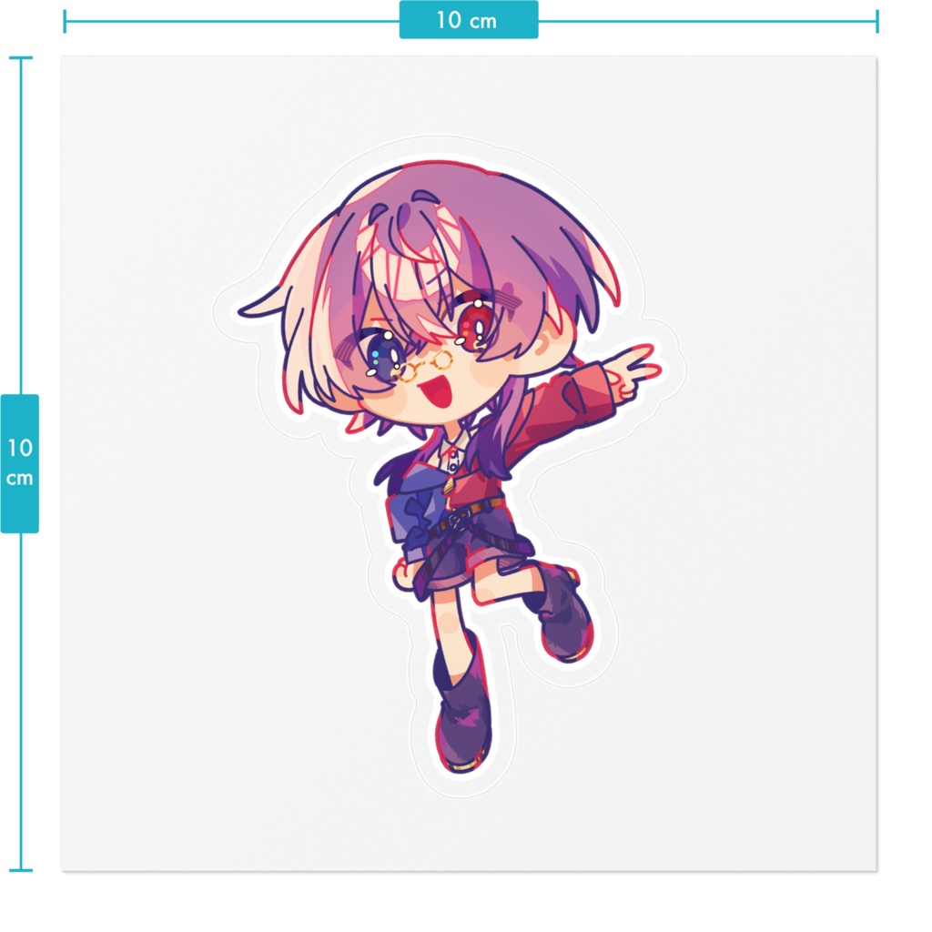 【1st Anniversary】クリアステッカー①