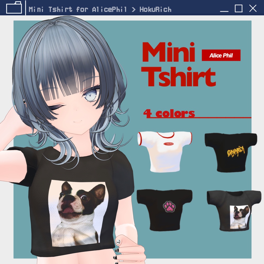 Mini.Tshirt【AlicePhil対応】