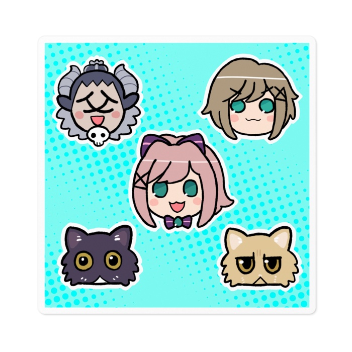 【非公式】すずはライフステッカー【全3種】