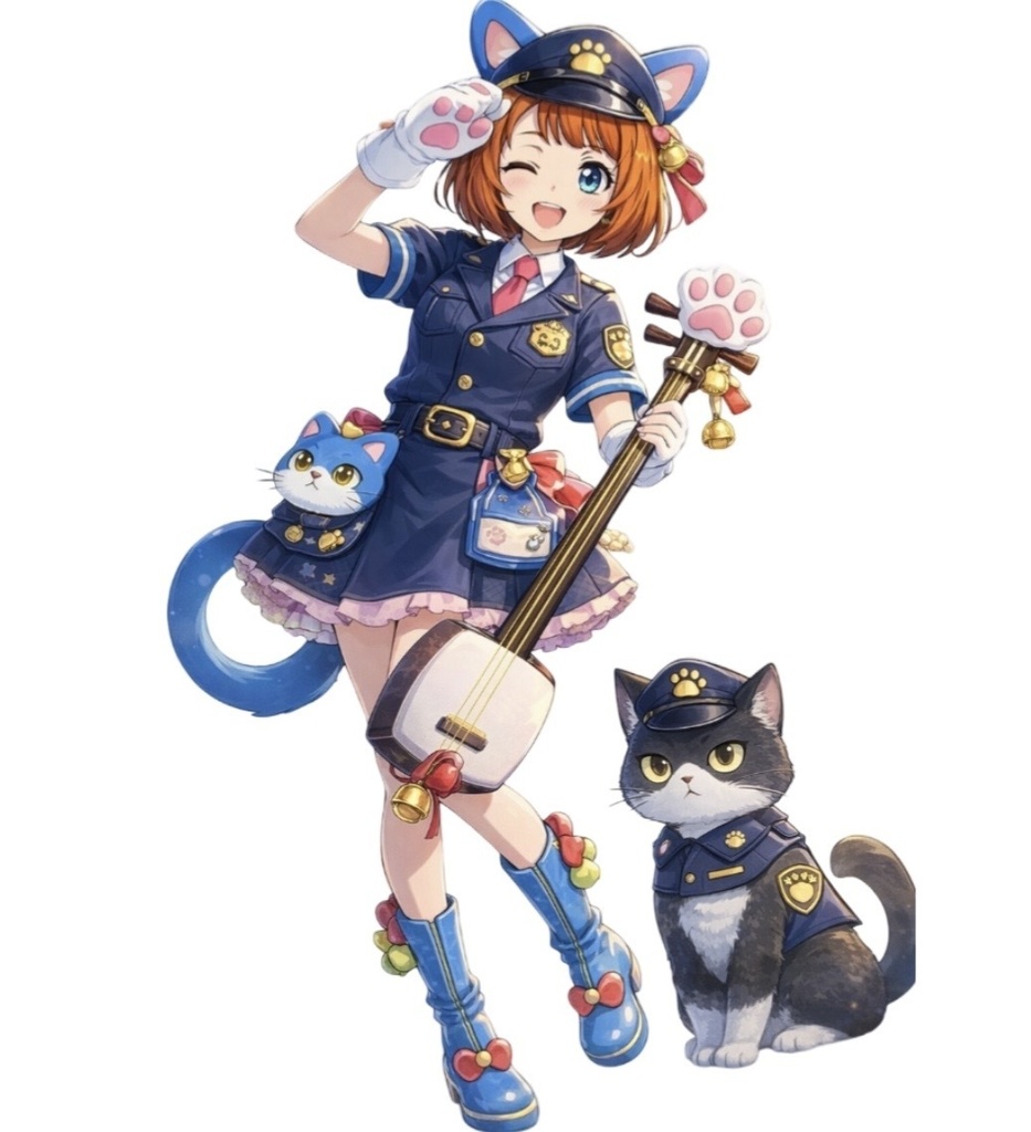 もも＆さるりーのオリジナルステッカー