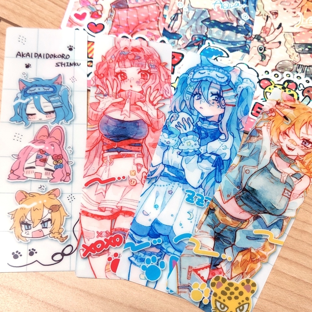 クリアしおり【そうさくマーケット】