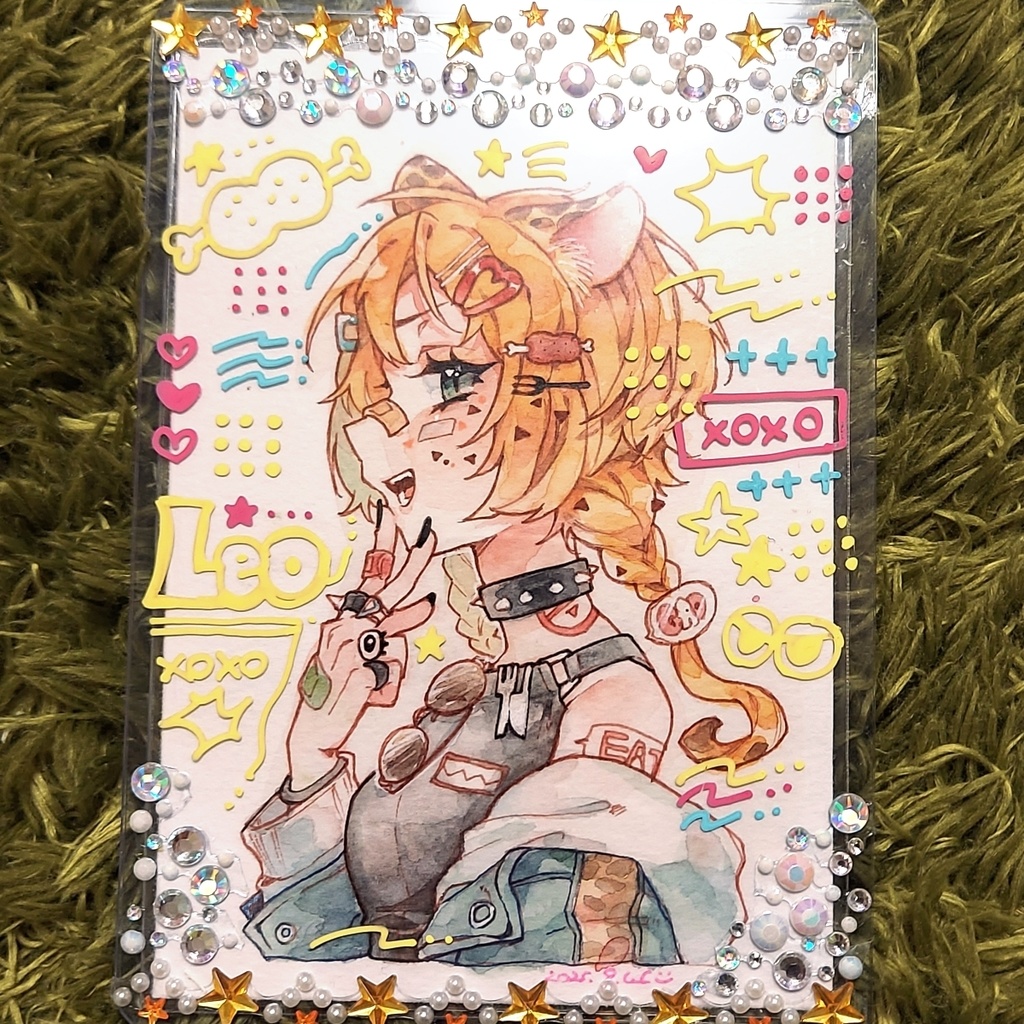 デコ原画「レオ」【そうさくマーケット】