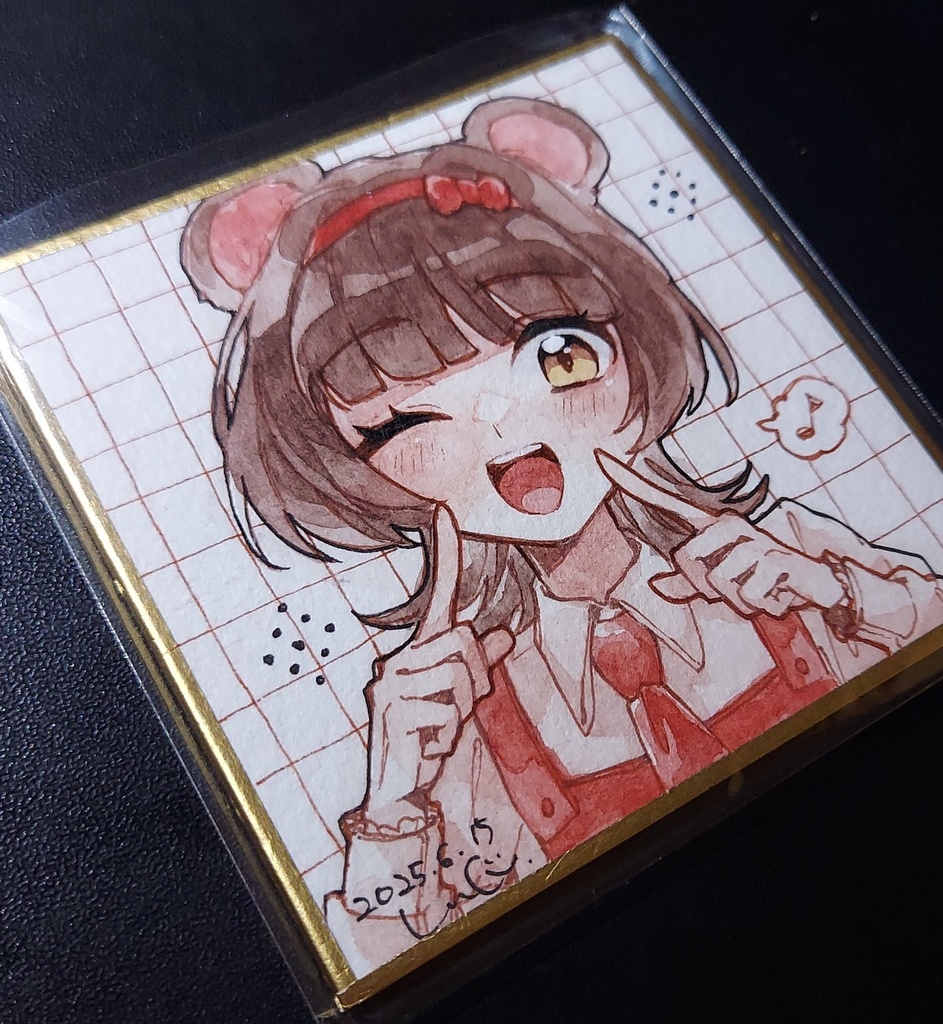 原画通販ページ(コミティア描き下ろし色紙)