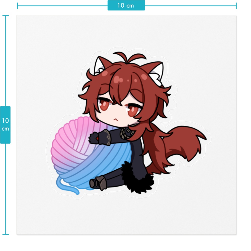 【原神】ステッカー(ディルック)