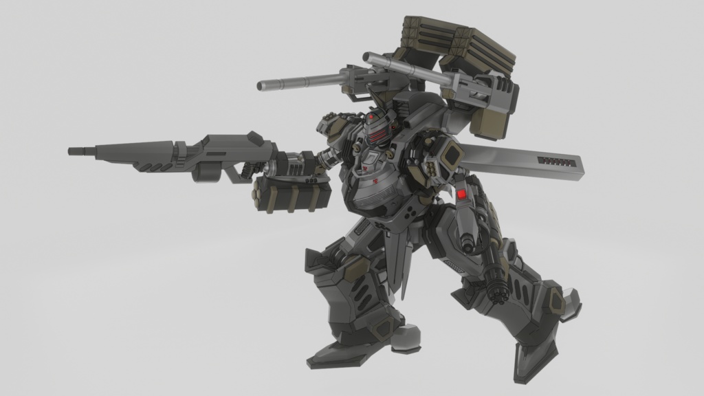 VRChat想定 A.S.D.F A01-198 ハインドMk-2(Mk-2SX1)