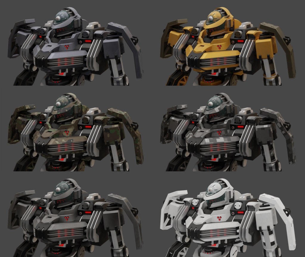 VRChat 想定 A.S.D.F A01-939 Hind Mk-3