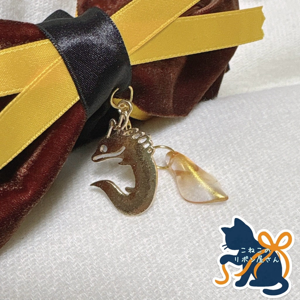 【原神】鍾離イメージリボン 《シュシュ》