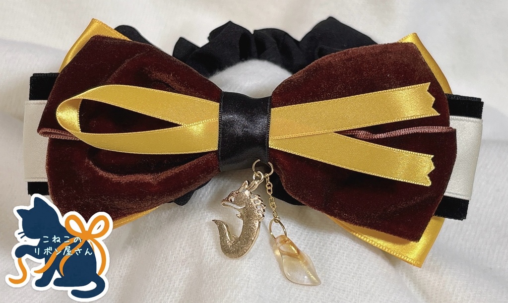 【原神】鍾離イメージリボン 《シュシュ》