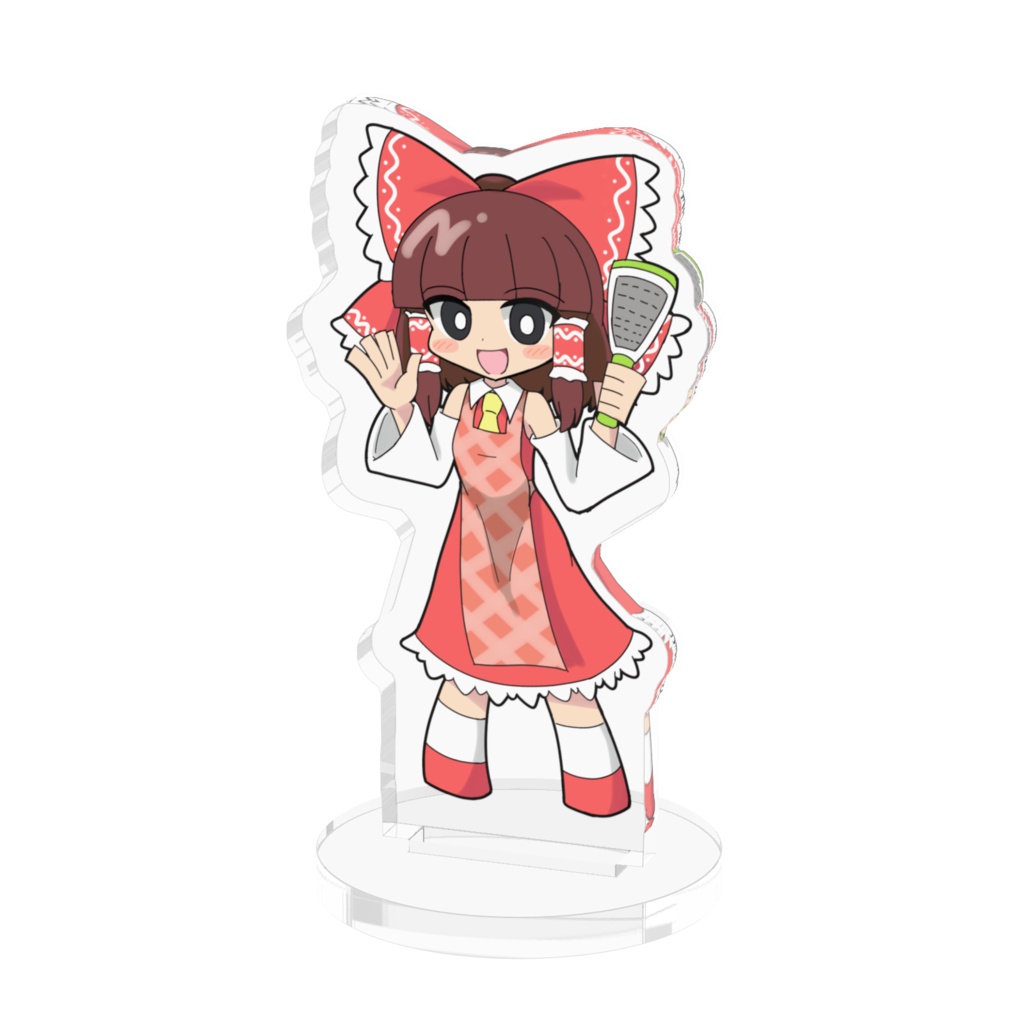 東方Project二次創作アクリルスタンド　博麗霊夢　小