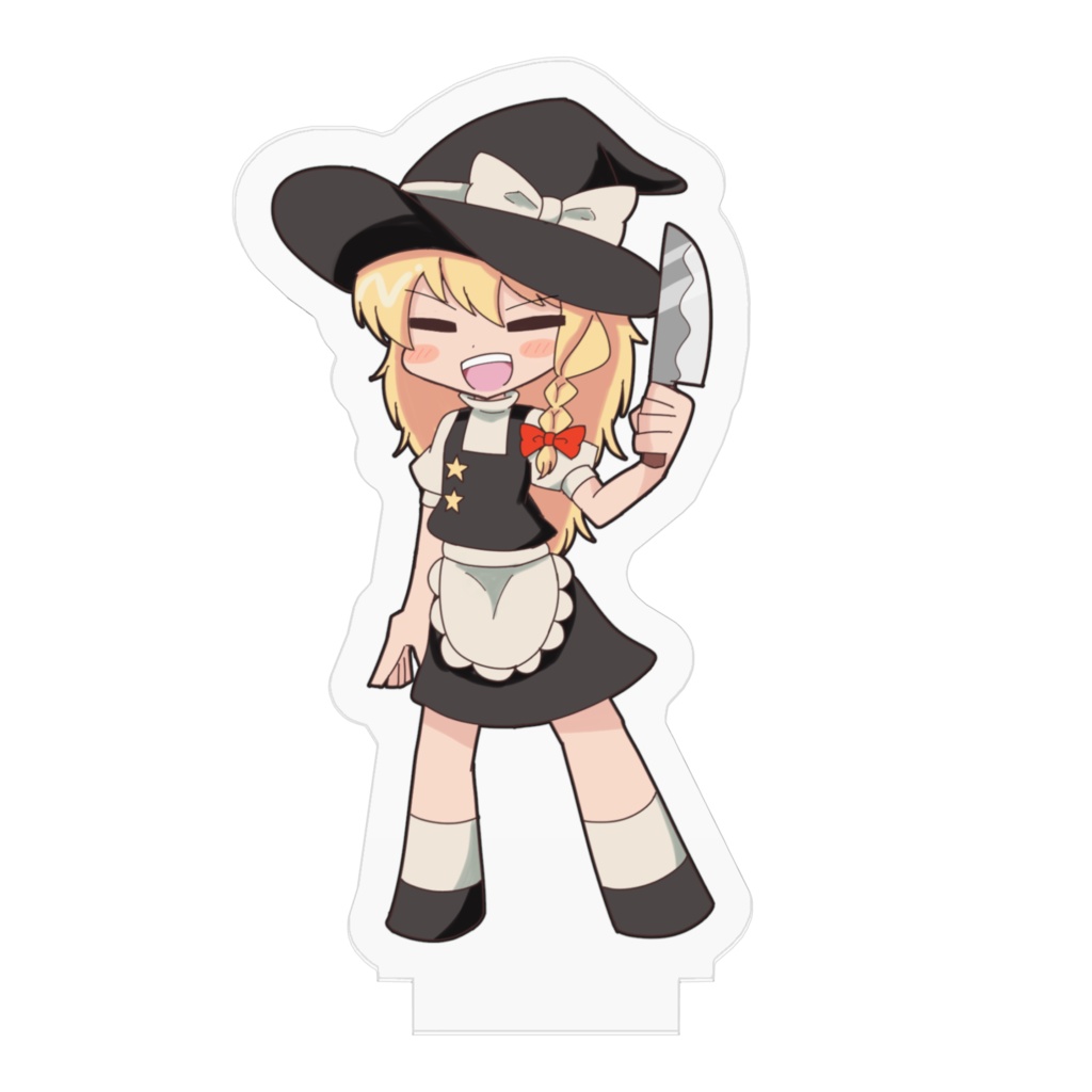 東方Project二次創作アクリルスタンド 霧雨魔理沙 小