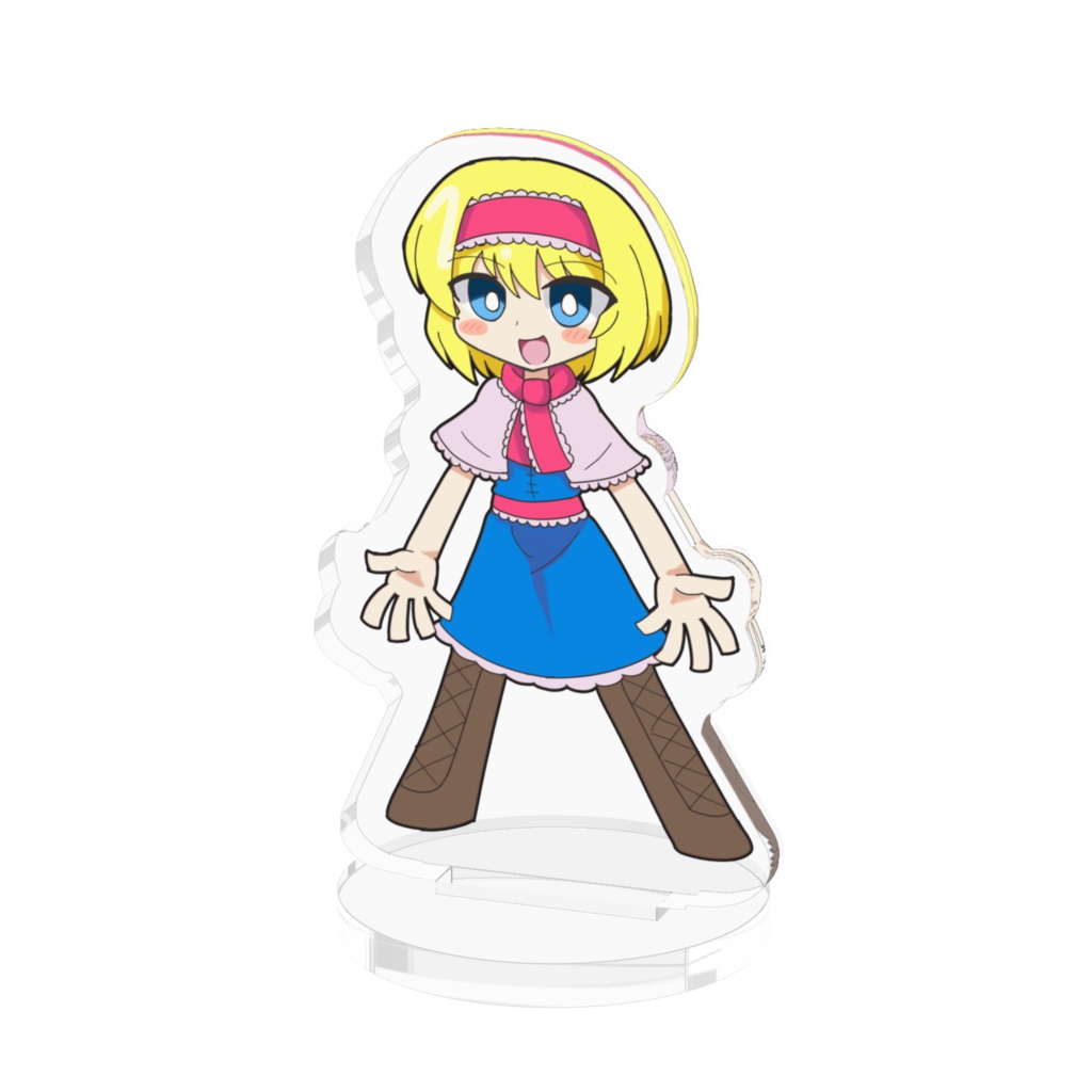 東方Project二次創作アクリルスタンド アリス・マーガトロイド 小