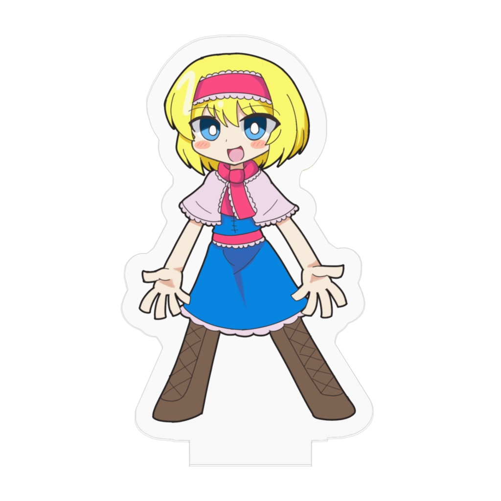 東方Project二次創作アクリルスタンド アリス・マーガトロイド 小