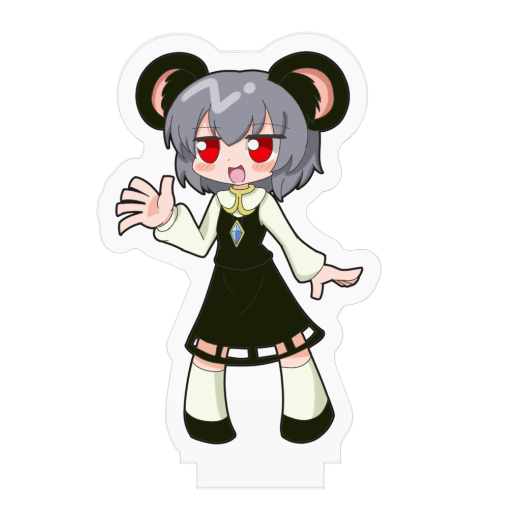 東方Project二次創作アクリルスタンド ナズーリン 小