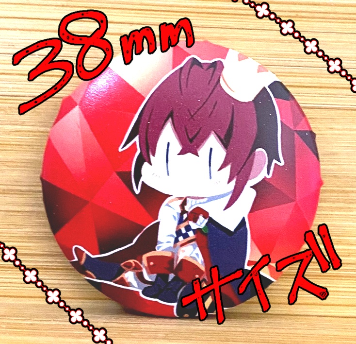 twst手作りスタンド缶バッチ(ハーツラビュル&サバナクロー)