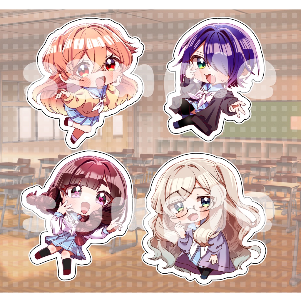 【厨二病のエチュード】アクリルフィギュアセット✨