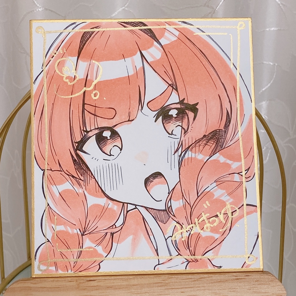 【直筆色紙】ちとせ先輩🌸