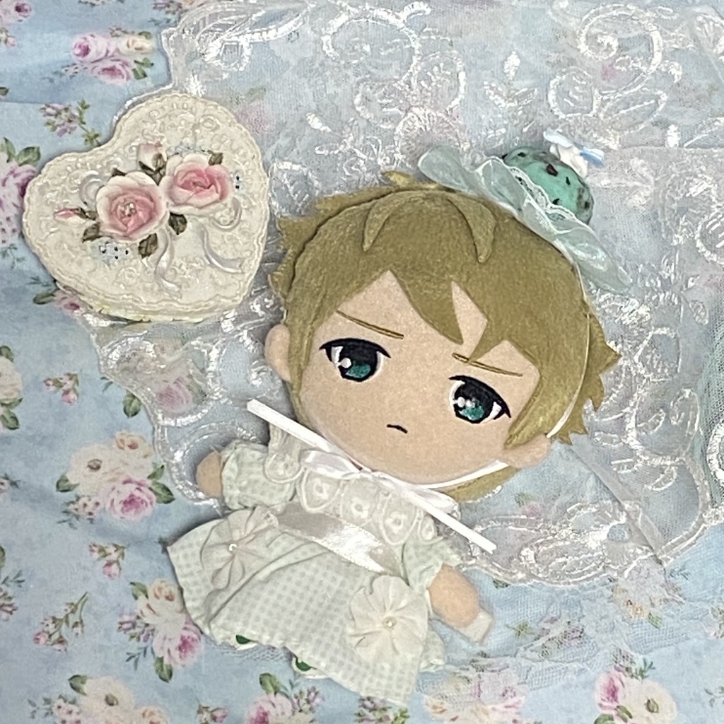 ୨୧- チョコミントアイスヘッドドレス -୨୧