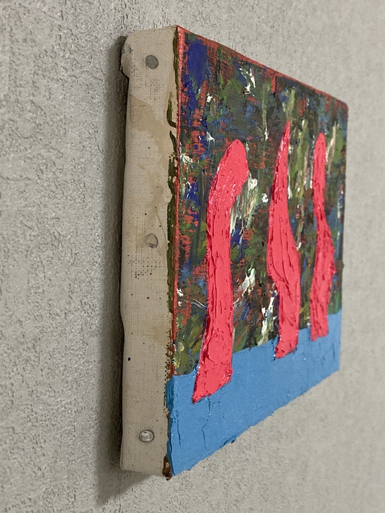 3つのトルソー(赤)