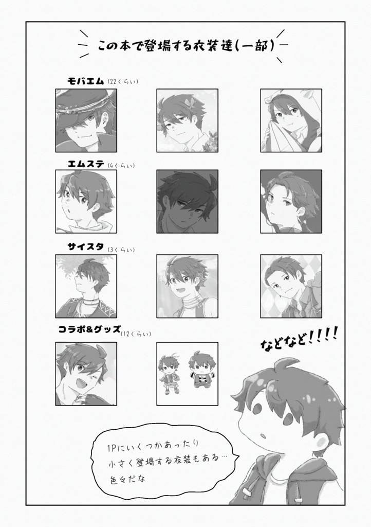 Takeru's costume memoramdum