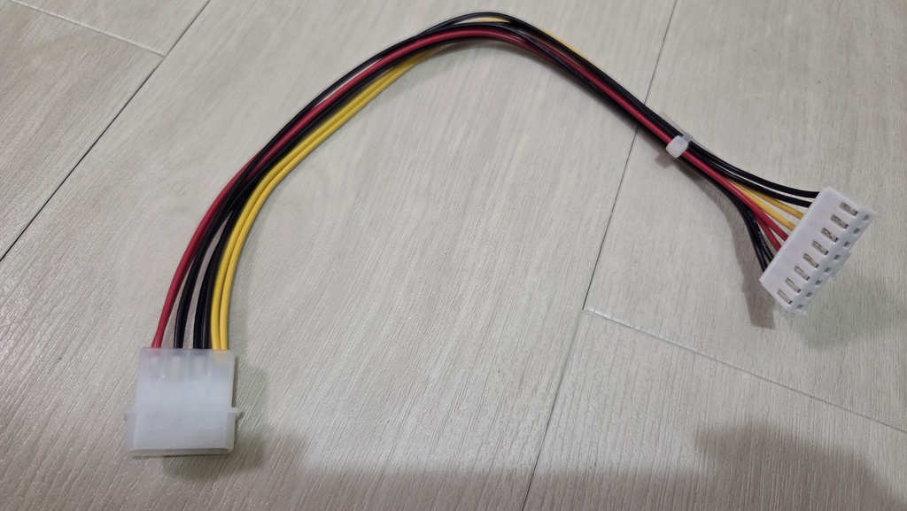 beatmania用：ペリフェラル - DJMAIN基板電源変換ハーネス