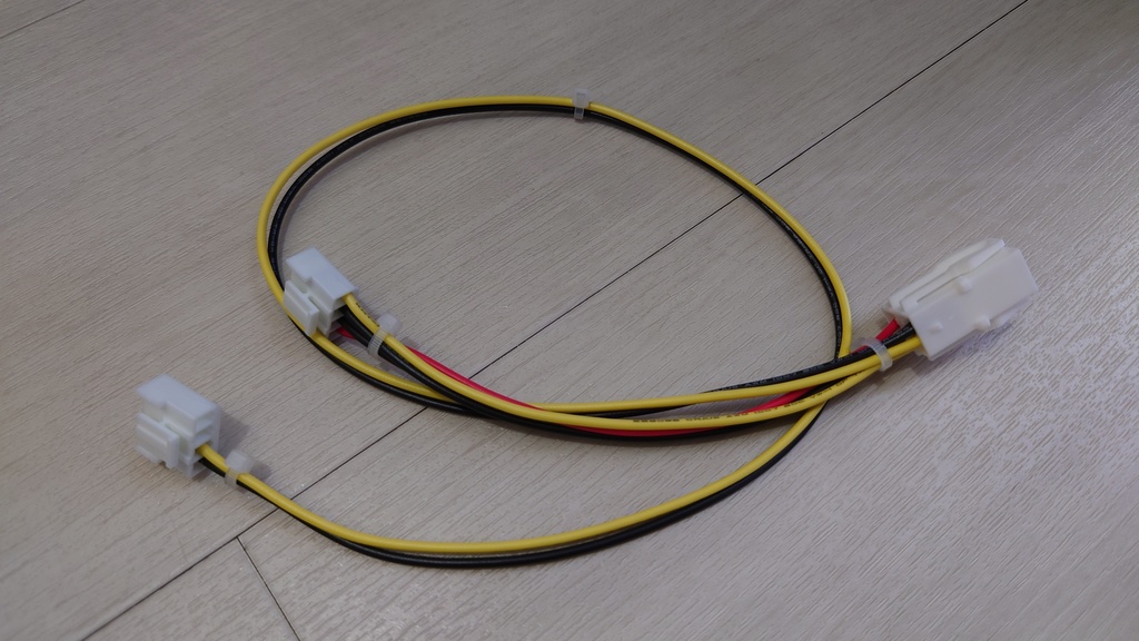 beatmaniaIIDX(10th筐体以降)用：I/O基板、COMP(CONP)基板電源分配ハーネス