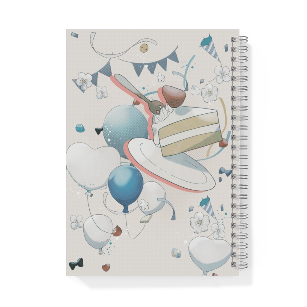 真白ユキA5リングノート🍰 -minico-