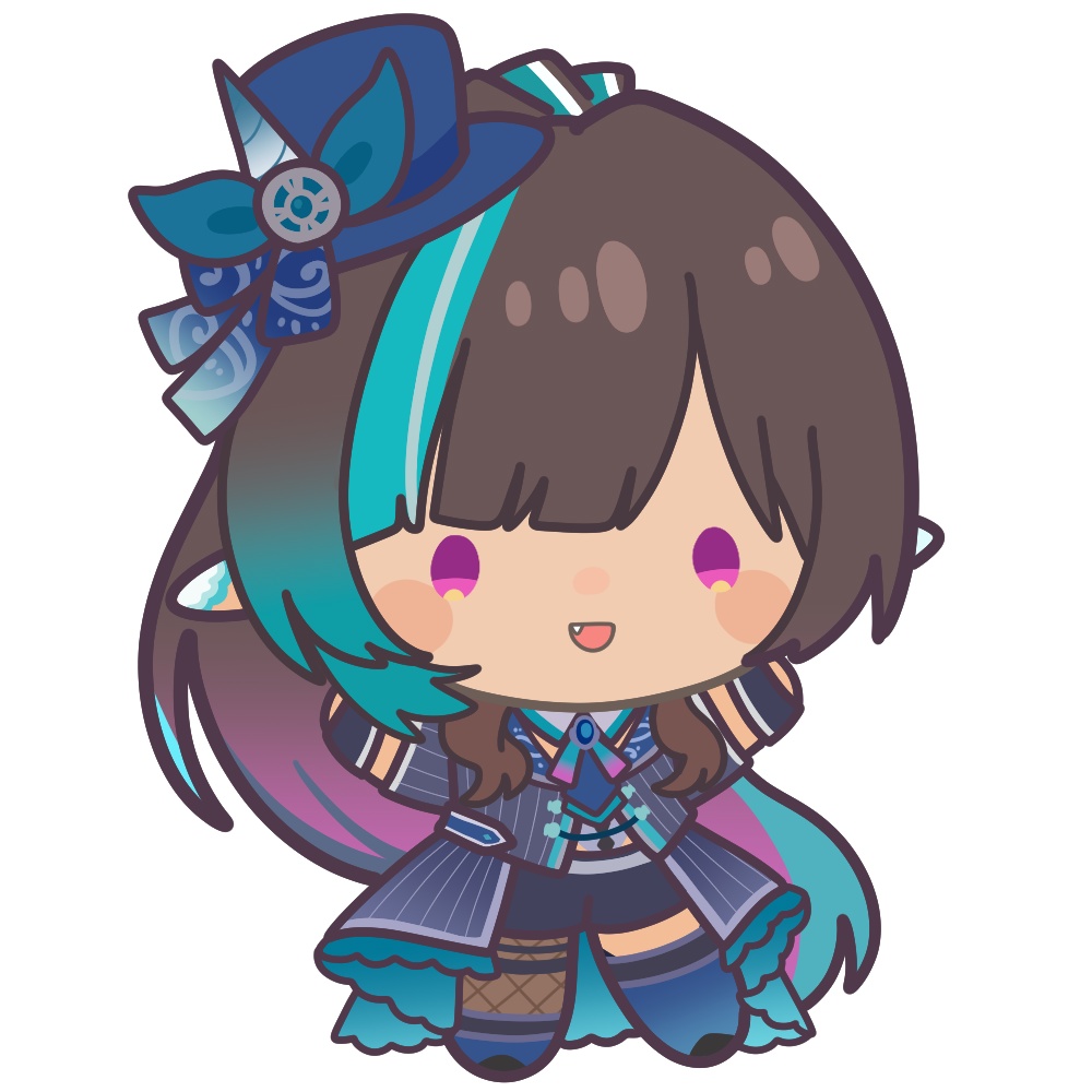 13♡メルシュ-Malstrøm- アクリルスタンド(#真白ユキVtuberバレンタイントランプ)