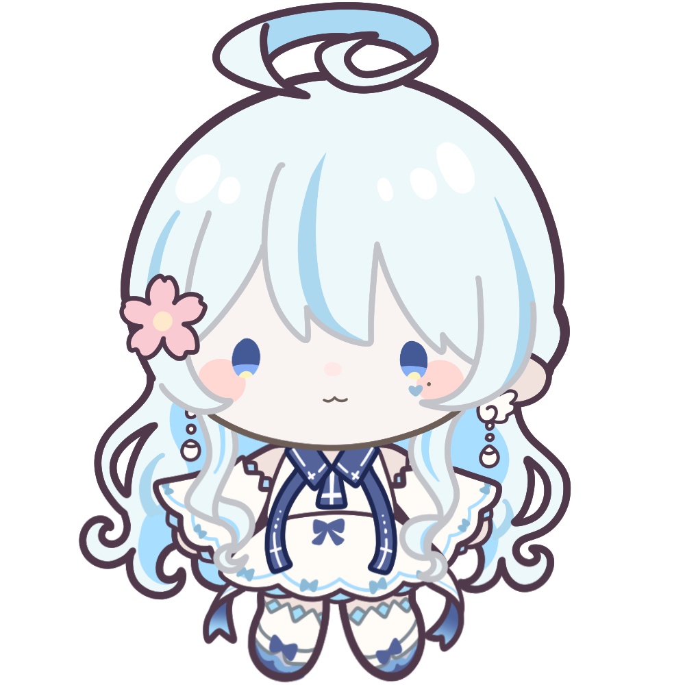 4♡rapi アクリルスタンド(#真白ユキVtuberバレンタイントランプ)