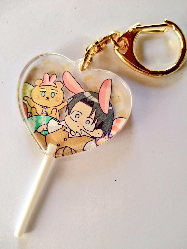 くまごろイースターキャンディキーホルダー