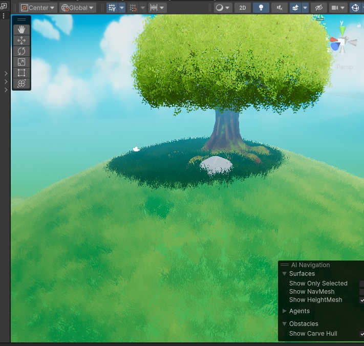 VRchat/unity Ghibli Style Grass-スタジオジブリ風の草