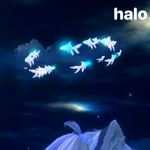 Whispering Fish 3 in one (Halo/Accessory / VFX)- 水の幻想アクセサリー【VRChat対応】