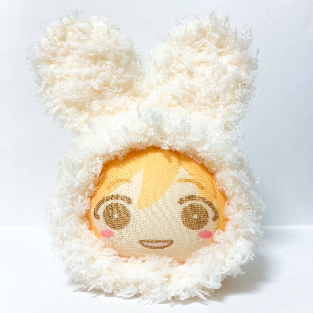 ◇送料込◇おまんじゅう(通常)着ぐるみ シンプルオフホワイトうさぎ
