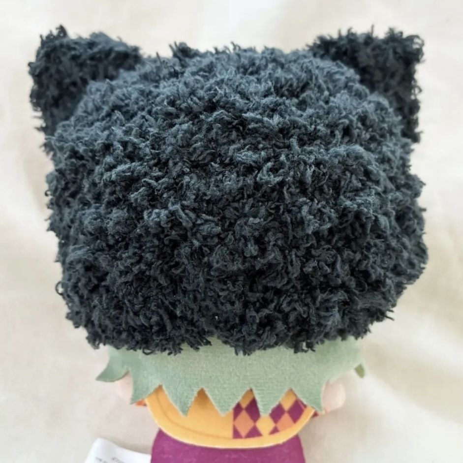 ちびぐるみ用帽子(くろねこ)ぬい帽 ぬい服 ニット帽