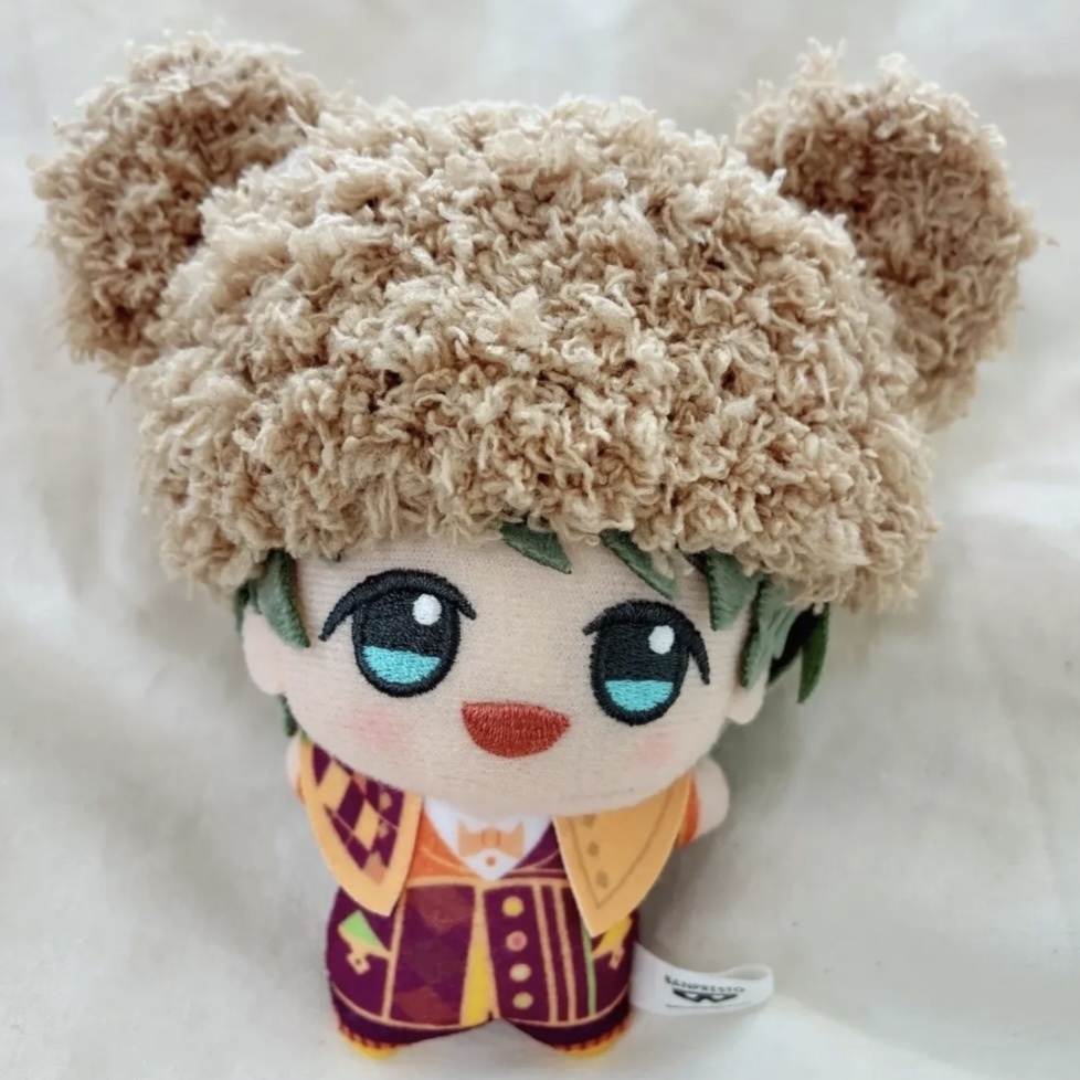 ちびぐるみ用帽子(ブラウンくま) ぬい帽 ぬい服 ニット帽